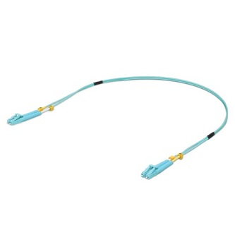 UACC-OFC-MM-0-5M 10 Gbps OM3 Duplex LC Cable, 0.5M