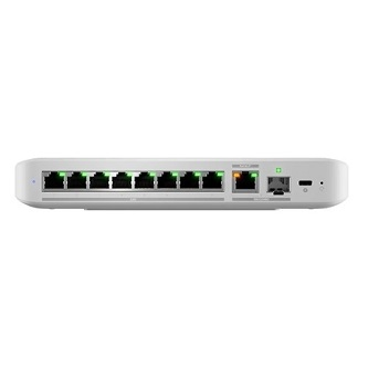 USW-FLEX-2-5G-8-POE Flexible, 8-port 2.5 GbE PoE++ switch