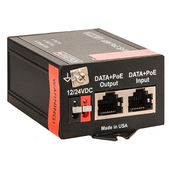 VI-22301 PoE Spltr,Mini,1xPoEat IN,PoEat+DC OUT