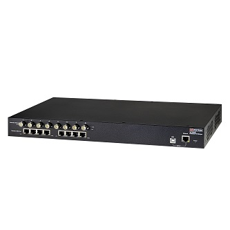 VI-COAX-2608A PoE Midspan+Extdr,100MB:8xPoEat o 8xCOAX