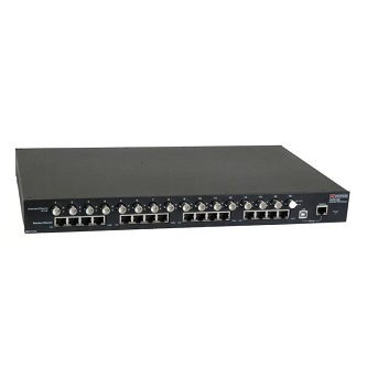 VI-COAX-2616A PoE Midspan+Extdr,100MB:16xPoEato16xCOAX