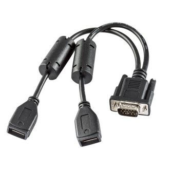 VM3052CABLE VM3 USB Y CBL - D15 MALE TO 2U SB TYPE A PLUG (HOST), 10 INCH VM3 USB Y Cable (D15 Male to 2 USB Type A Plug Host, 10 Inch) HONEYWELL, VM3 USB Y CABLE - D15 MALE TO TWO USB TYPE A PLUG (HOST), 10 INCH LXE Cables VM3 USB Y CBL - D15 MALE TO 2USB TYPE A PLUG (HOST), 10 INCH VM3 USB Y CABLE D15 MALE TO TWO USB TYPE A PLUG (HOST) 10 INCH HONEYWELL, VM3 USB Y CABLE - D15 MALE TO TWO USB TYPE A PLUG (HOST), 10 INCH, NON-STANDARD, NC/NR VM3 USB Y CABLE D15 MALE TO US#ZA4999 HONEYWELL, ACCESSORY, VM3 USB Y CABLE - USB/USB2 P<br />HONEYWELL, ACCESSORY, VM3 USB Y CABLE - USB/USB2 PORT TO TWO USB TYPE A PLUG (HOST), 10 INCH