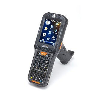 XG3-PAKLNDNVX1 Rugged gun: WLAN 802.11a/b/g/n, Bluetooth, Windows Embedded Handheld 6.5, 512MB/1GB, Zebra SE965 1D Laser Scanner, 57-key alpha-numeric keypad, 5200 mAh battery, screen protector, charging AC adapter, handstrap, stylus, no trigger handle