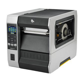 ZT62063-T01A200Z ZEBRA AIT, PRINTER, ZT620, 6", 300 DPI, US CORD, S TT Printer ZT620; 6", 300 dpi, US Cord, Serial, USB, Gigabit Ethernet, Bluetooth 4.0, USB Host, Wireless 802.11 AC Card:US & Canada, Tear, Color Touch, ZPL<br />ZT620 4", 203 dpi, BT, Tear ColorTouch<br />ZEBRA AIT, PRINTER, ZT620, 6", 300 DPI, US CORD, SERIAL, USB, GIGABIT ETHERNET, BLUETOOTH 4.0, USB HOST, WIRELESS 802.11 AC CARD:US & CANADA, TEAR, COLOR TOUCH, ZPL