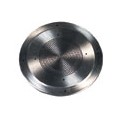 CG8AW Round Aluminum Grille, It is designed for cone-type loudspeakers, White color
