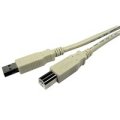 USB-5000-02M USB-5000 Cable (6 Foot USB Cable - A to B) - Color: Beige USB 2.0 BEIGE A TO B CABLE BEIGE 2 METER
