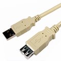 USB-5100-02M USB-5100 2.0 Extension Cable (6 Feet, A to A) USB 2.0 EXTENSION CABLE BEIGE 2 METER
