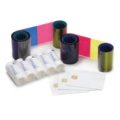 552854-105 YMCKT Full-Color Ribbon Kit (Short Panel with Blank White Cards)
