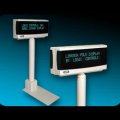LD9100X-PT-GY LD9100-X, LD9100 Pole Display (9.5 mm, 2-Line x 20-Character and RS-232 Pass Through and Double Sided) - Color: Dark gray