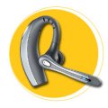 72273-01 Voyager 510SL Bluetooth Headset System (with Lifter)