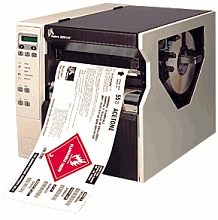 220-7A1-00100 220XiIIIPlus, Thermal transfer, 203 dpi, 10 ips, 8.5" print width, Serial, Internal ZebraNet 10/100 PrintServer and USB Interfaces, 16MB SDRAM. Includes 120 VAC Cord-NA, Cutter, Clear Media Side Door and Media Hanger